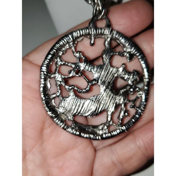 A Sagittarius Zodiac Pendant Heavy Chain Astrological Centaur Archer Unisex - Picture 5 of 10